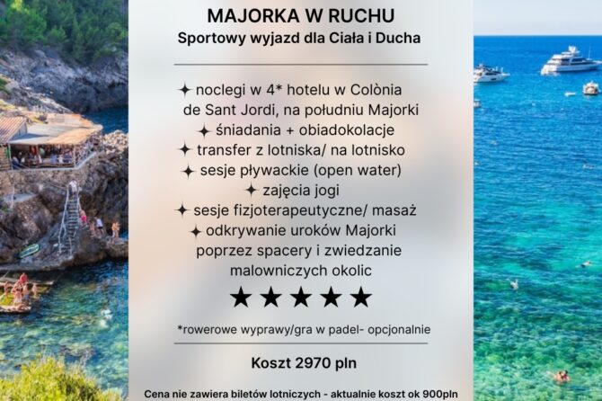 Majorka: twoje miejsce na sportowy relaks!